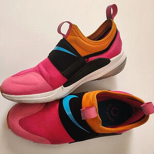 Nike Joyride Nova GS SlipOn Running Shoes Pink Orange, sz 7Y